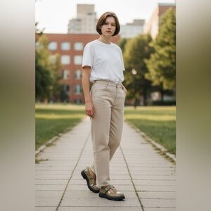Olive Green Mary Jane Shoes